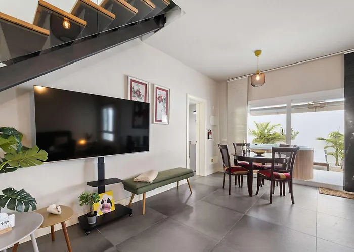 度假居 Miranda Al Mar Jacuzzi Privado Frente Al Mar By Bayside 科斯塔特吉塞